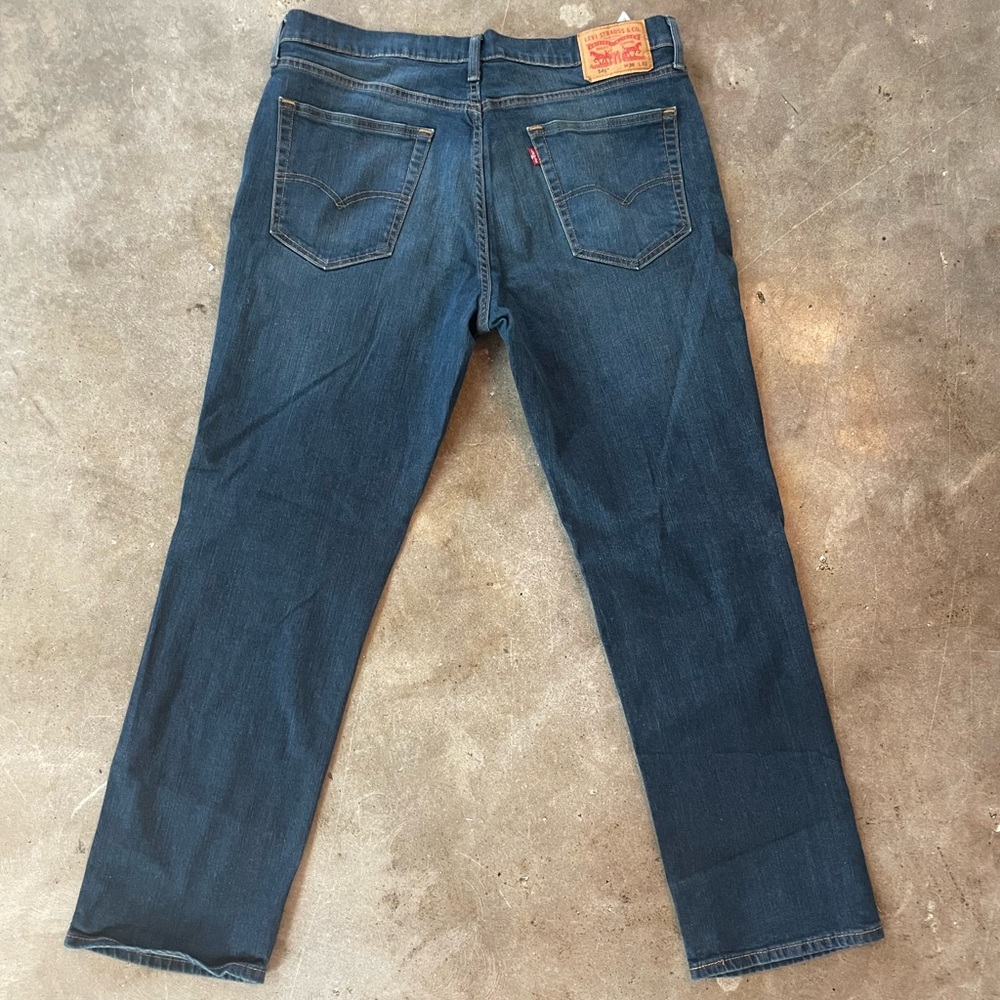 Men’s Levi’s 541 Athletic Taper Fit Dark Wash Jeans